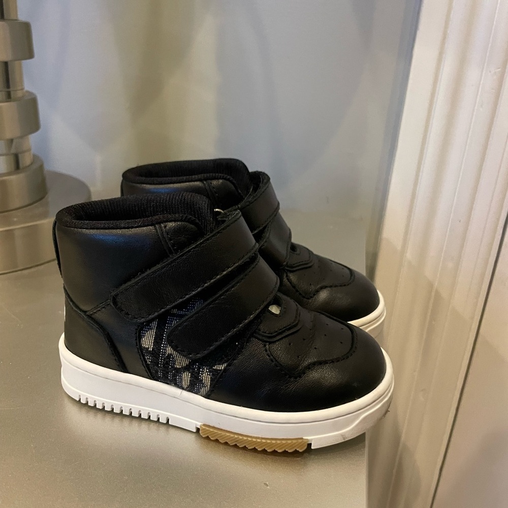Baby Toddlers kids  Authentic Dior b27 mid-top sneakers